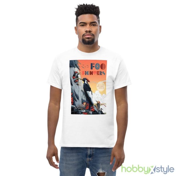 Foo Fighters June 14 2023 Rogers AR Poster Shirt - Men’s Classic Tee Gildan 5000
