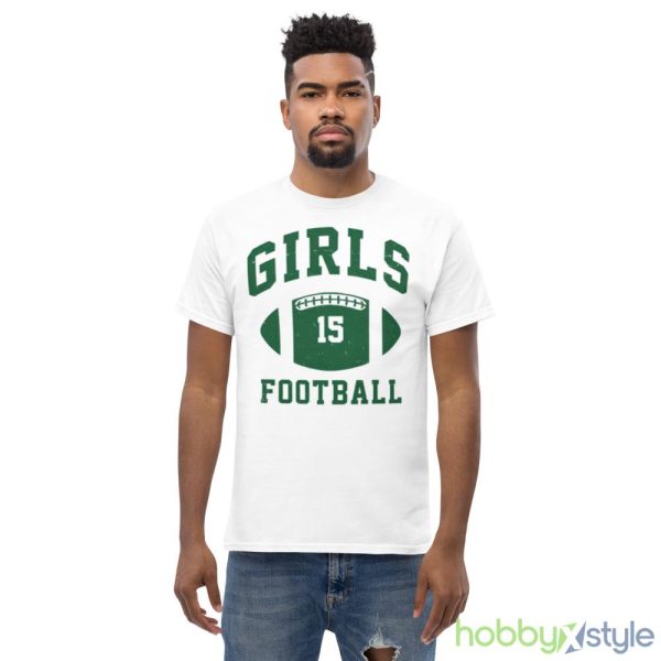 Girls football #15 shirt - Men’s Classic Tee Gildan 5000
