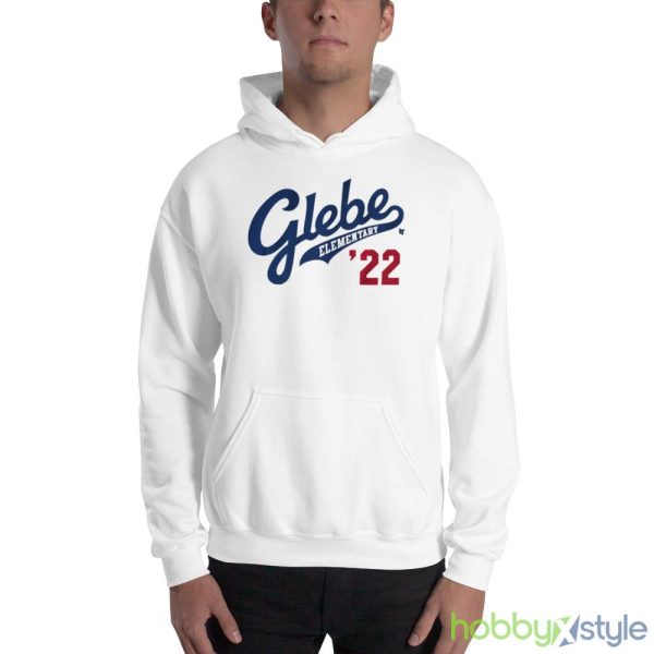 Glebe Elementary #22 White T Shirt Mockup - 18500 Unisex Heavy Blend Hooded Sweatshirt
