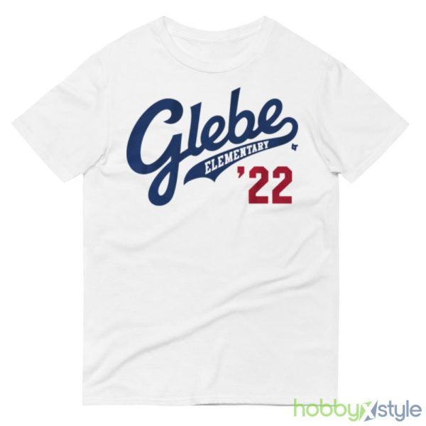 Glebe Elementary #22 White T Shirt Mockup - 980 Lightweight Fashion Short Sleeve T-Shirt
