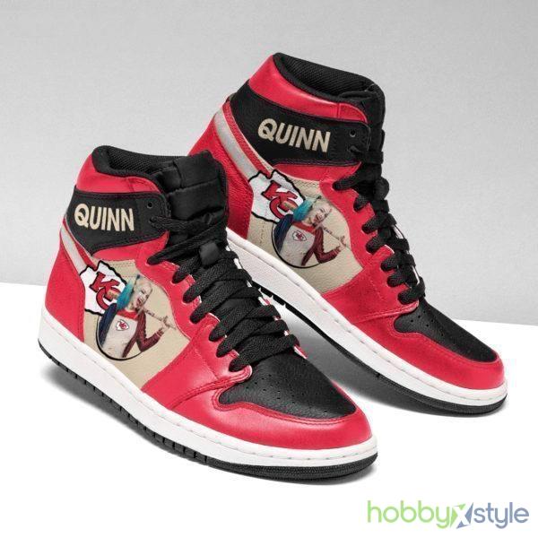 Harley Quinn NFL Kansas City Chiefs NFL Air Jordan High Top Shoes For Men And Women - Harley Quinn NFL Kansas City Chiefs NFL Fan’s Sport Shoes Air Sneakers