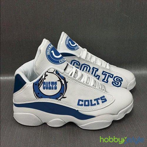 Indianapolis Colts NFL Shoes Fan Air Jordan For Men And Women - Indianapolis Colts NFL Fan