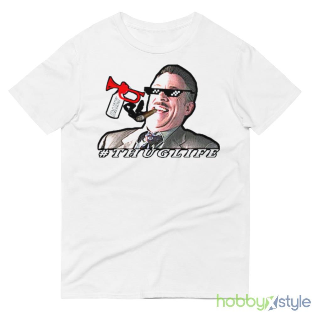 J Jonah Jameson Thug Life The Daily Bugle Spiderman shirt - 980 Lightweight Fashion Short Sleeve T-Shirt
