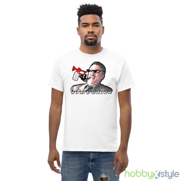 J Jonah Jameson Thug Life The Daily Bugle Spiderman shirt - Men’s Classic Tee Gildan 5000