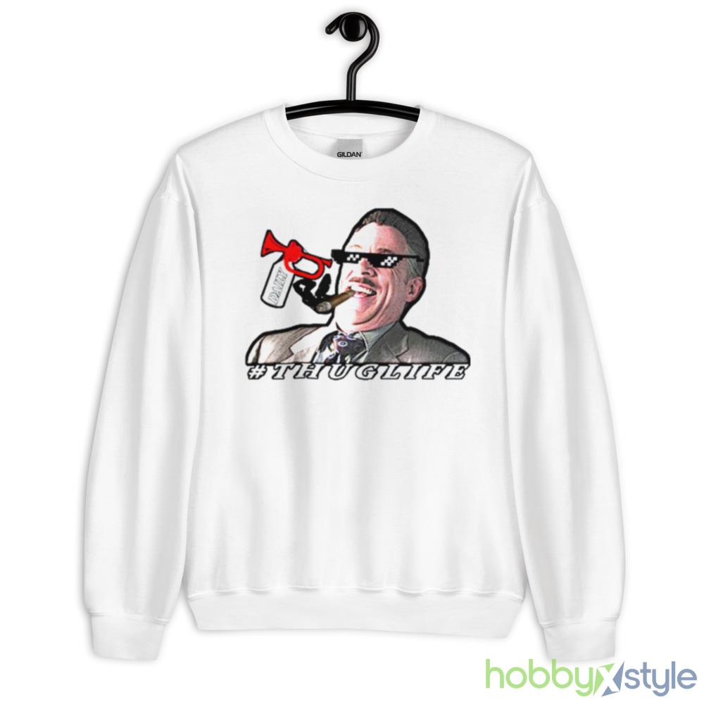 J Jonah Jameson Thug Life The Daily Bugle Spiderman shirt - 18000 Unisex Heavy Blend Crewneck Sweatshirt