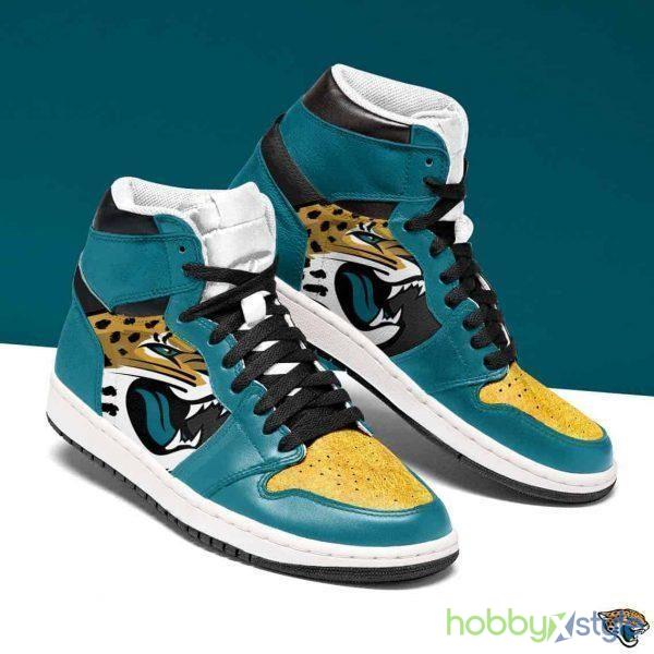 Jacksonville Jaguars NFL Fan High Top Shoes For Men And Women - Jacksonville Jaguars NFL Fan High Top Shoes