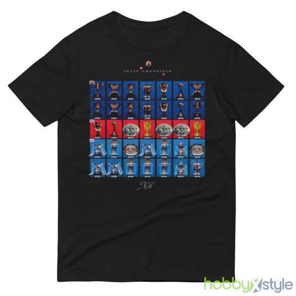 Josep Guardiola Giant Coach Archive Title T Shirt - 980 Lightweight Fashion Short Sleeve T-Shirt