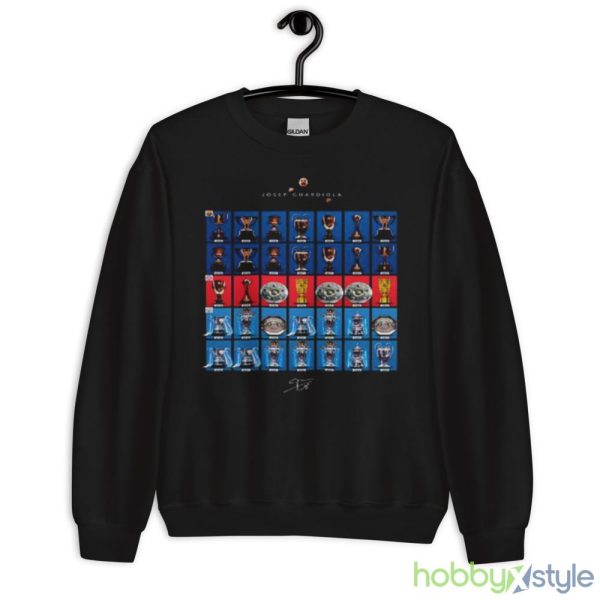 Josep Guardiola Giant Coach Archive Title T Shirt - 18000 Unisex Heavy Blend Crewneck Sweatshirt