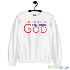 Jp Sears One Nation Under God Shirt - 18000 Unisex Heavy Blend Crewneck Sweatshirt