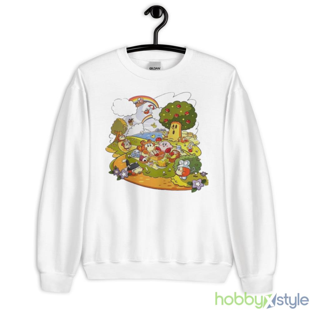 Kirby and friends summer shirt - 18000 Unisex Heavy Blend Crewneck Sweatshirt