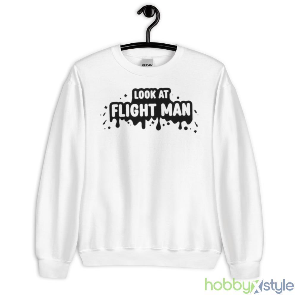 Look At Flight Man Flight Reacts shirt - 18000 Unisex Heavy Blend Crewneck Sweatshirt