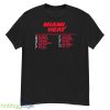 Miami Heat NBA Finals Roster 2023 Shirt - G500 Men’s Classic T-Shirt