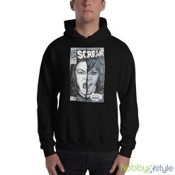 Mj History Scream Tired Of Injustice Tired Of The Schemes Shirt - 18500 Unisex Heavy Blend Hooded Sweatshirt