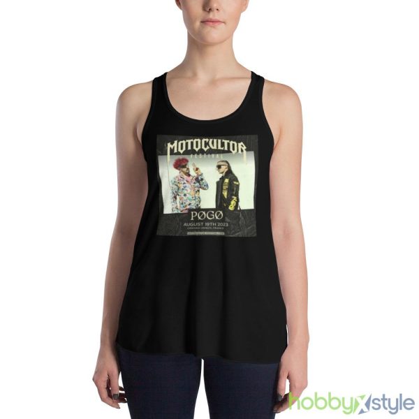 Motocultor Festival Pogo August 19th 2023 Shirt - 8800 Women's Flowy Racerback Tank