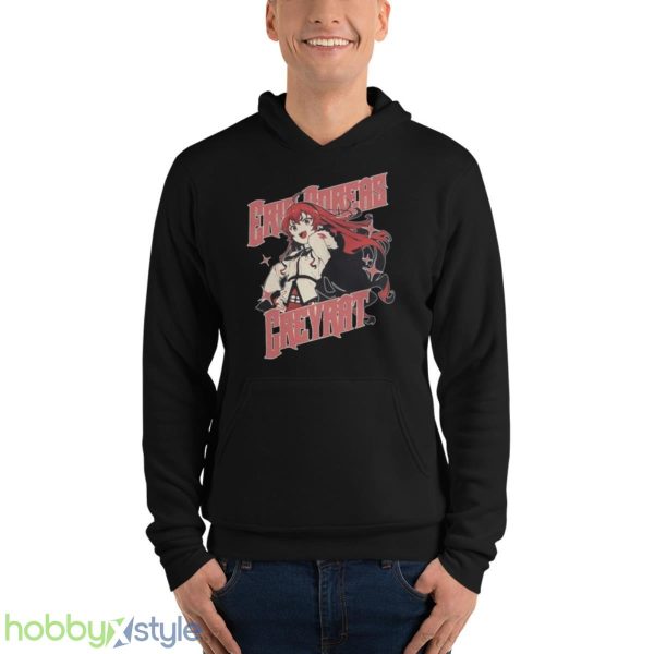 Mushoku Tensei Eris Boreas Greyrat Mushoku Anime Manga Roxy Shirt - Unisex Fleece Pullover Hoodie