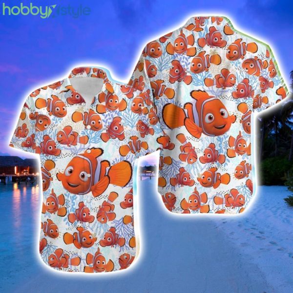 Nemo Summer Hawaiian Shirt For Women And Men Product Photo 1