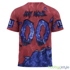 New York Giants Devil Eyes 3d T-Shirt For Men And Women - New York Giants T-shirt 3D devil eyes gift for fans_2