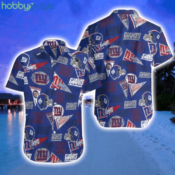 New York Giants Hawaiian Aloha Shirt Limited Edition Gift Product Photo 1