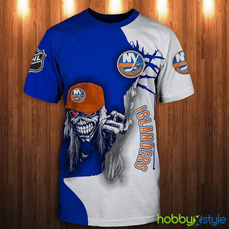 New York Islanders Ultra Death Gift For Halloween 3d T-Shirt For Men And Women - New York Islanders T-shirt 3D Ultra Death gift for Halloween_1