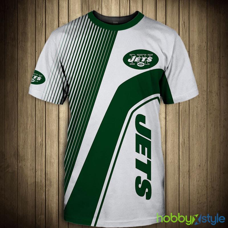 New York Jets O Neck Nfl 3d T-Shirt For Men And Women - New York Jets T-shirt 3D Short Sleeve O Neck gift for fan NFL_1