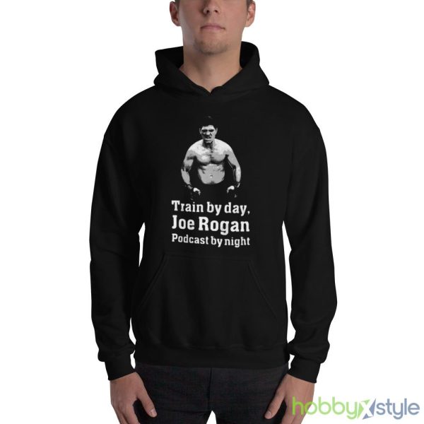 Nick Diaz Joe Rogan Graphics Shirt - 18500 Unisex Heavy Blend Hooded Sweatshirt