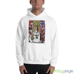 Nikola Jokic MVP Denver Nuggets 2023 Shirt - 18500 Unisex Heavy Blend Hooded Sweatshirt