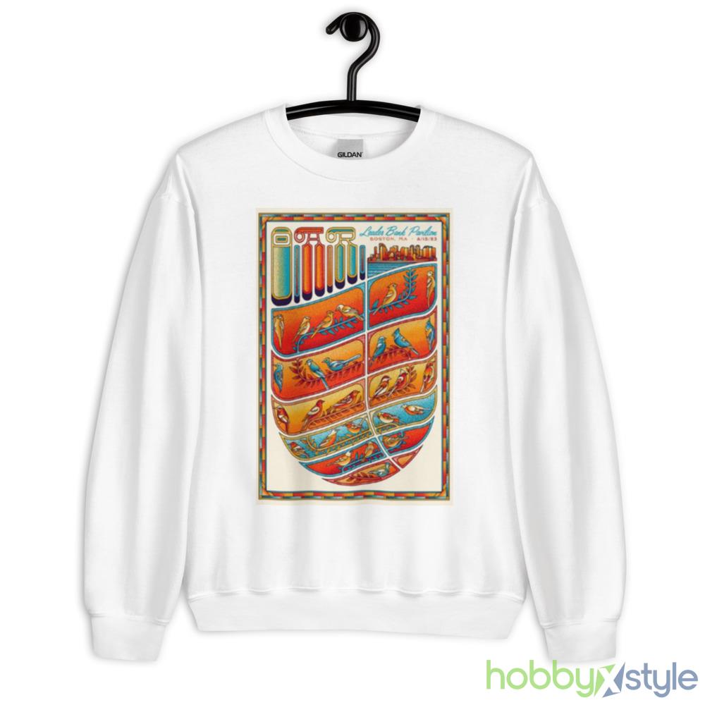 OAR Boston MA August 15 2023 Poster Shirt - 18000 Unisex Heavy Blend Crewneck Sweatshirt
