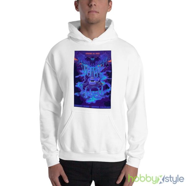 OAR Poster August 30 2023 Denver CO Poster Shirt - 18500 Unisex Heavy Blend Hooded Sweatshirt
