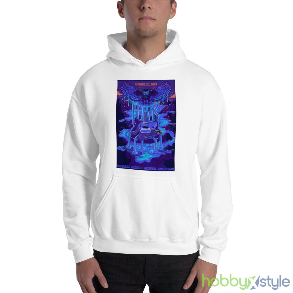 OAR Poster August 30 2023 Denver CO Poster Shirt - 18500 Unisex Heavy Blend Hooded Sweatshirt
