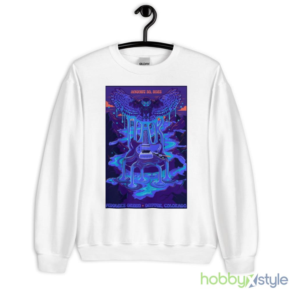 OAR Poster August 30 2023 Denver CO Poster Shirt - 18000 Unisex Heavy Blend Crewneck Sweatshirt