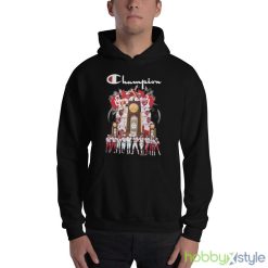 Oklahoma Sooners Champion 2023 NCAA Softball shirt - 18500 Unisex Heavy Blend Hooded Sweatshirt