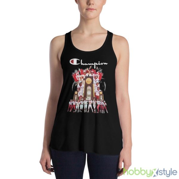 Oklahoma Sooners Champion 2023 NCAA Softball shirt - 8800 Women's Flowy Racerback Tank