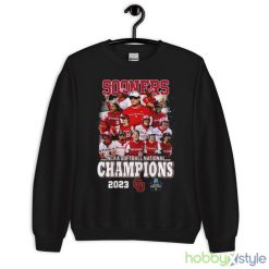 Oklahoma Sooners Women’s Teams NCAA Softball National Champions 2023 shirt - 18000 Unisex Heavy Blend Crewneck Sweatshirt