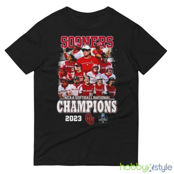 Oklahoma Sooners Women’s Teams NCAA Softball National Champions 2023 shirt - 980 Lightweight Fashion Short Sleeve T-Shirt