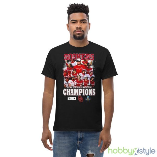 Oklahoma Sooners Women’s Teams NCAA Softball National Champions 2023 shirt - Men’s Classic Tee Gildan 5000