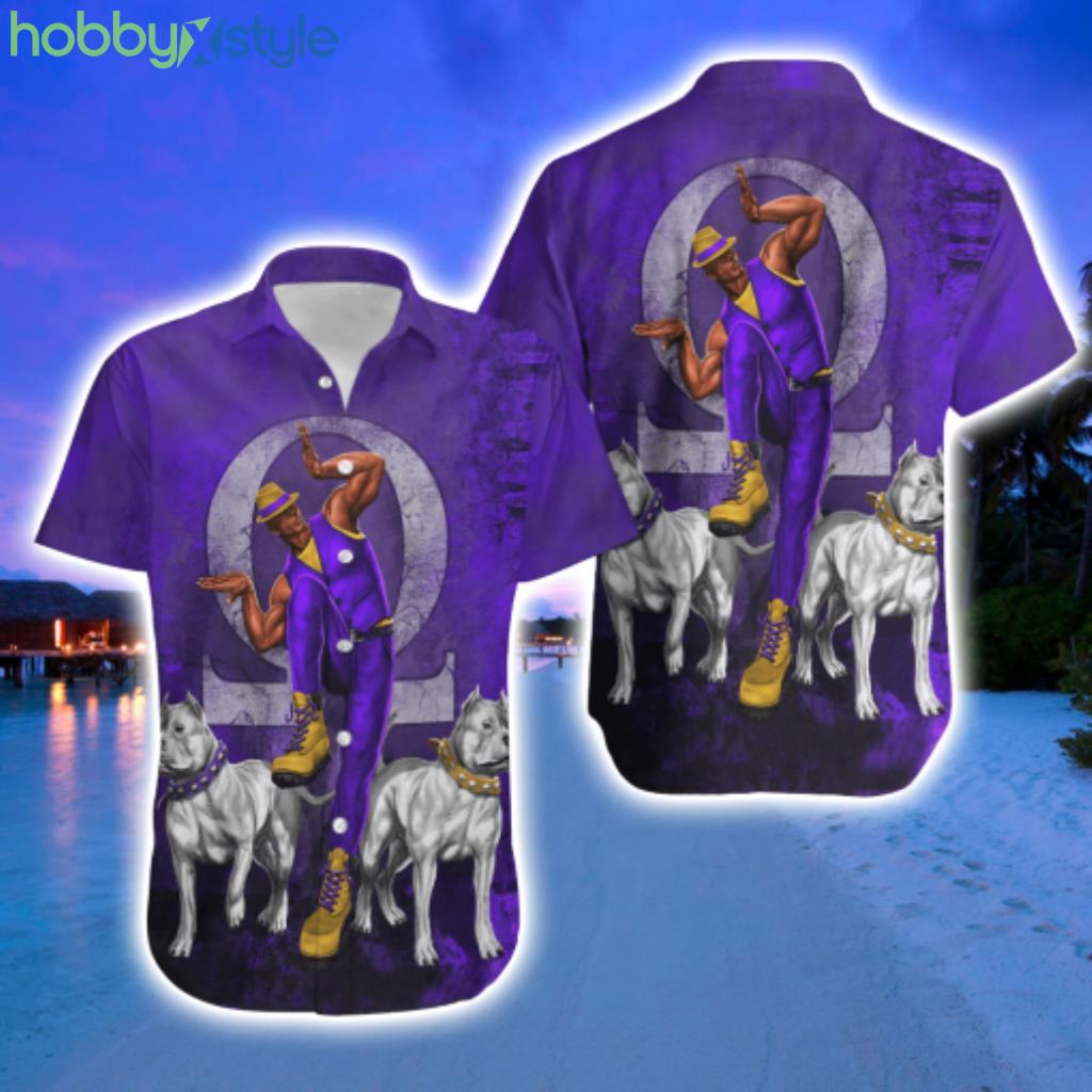 Omega Psi Phi Summer Hawaiian Shirt For Women And Men Product Photo 1