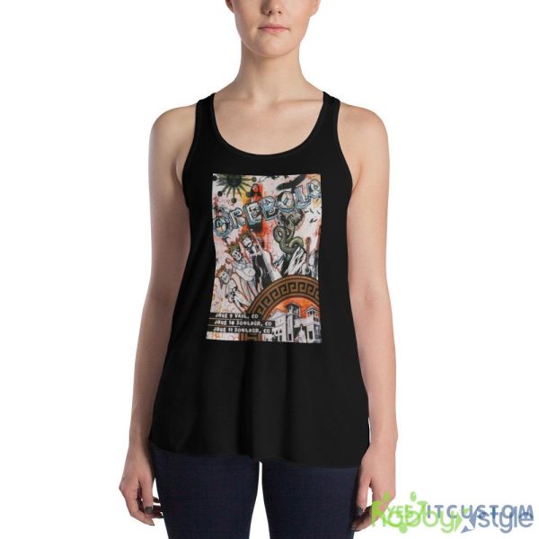 Orebolo Vail CO – Boulder CO June 9,10 & 11 2023 Shirt - 8800 Women's Flowy Racerback Tank