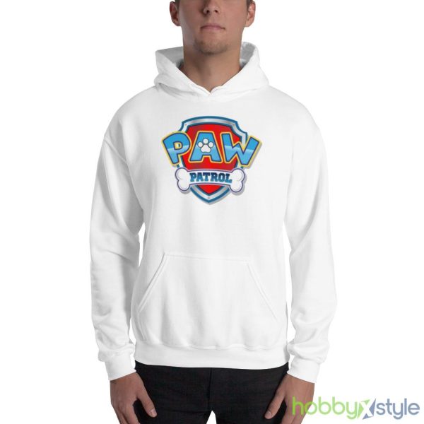 Paw patrol logo Shirt - 18500 Unisex Heavy Blend Hooded Sweatshirt