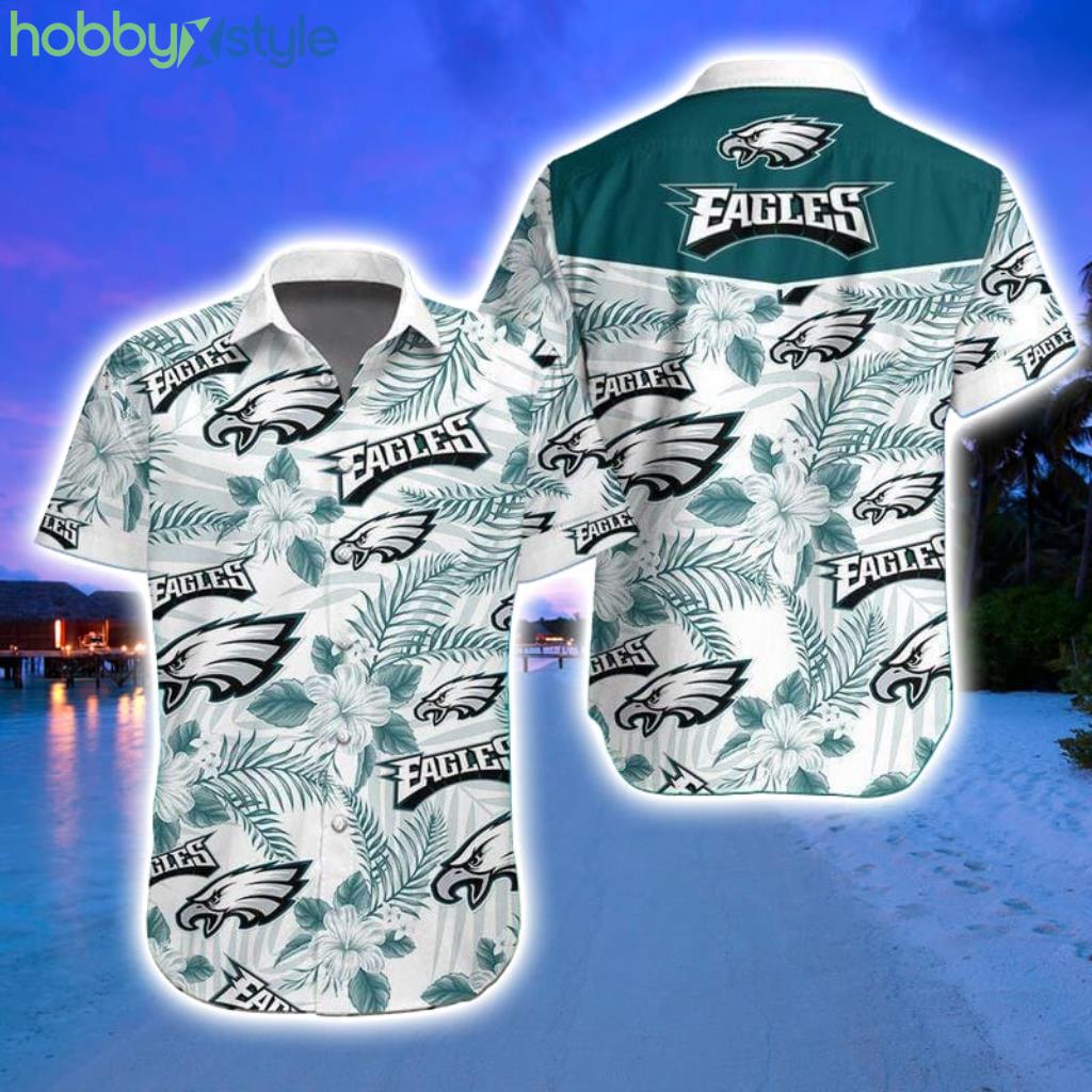Philadelphia Eagles Hawaiian Aloha Shirt For Cool Fans Product Photo 1