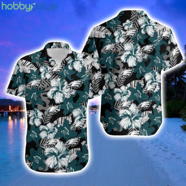 Philadelphia Eagles Hawaiian Aloha Shirt For Sale Product Photo 1