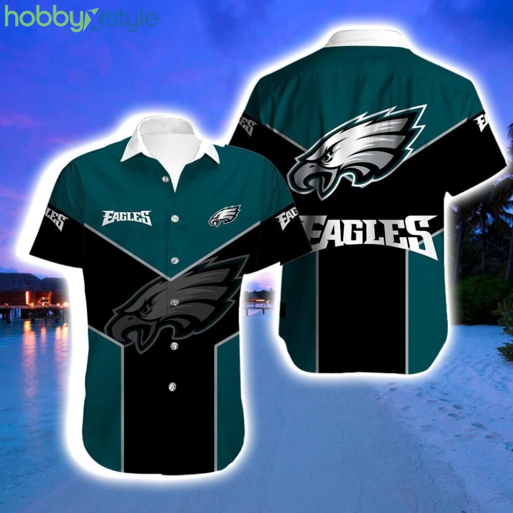 Philadelphia Eagles Hawaiian Shirt For Awesome Fans Product Photo 1