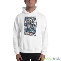 Poster Billy Strings June 13 2023 Cleveland OH Portrait shirt - 18500 Unisex Heavy Blend Hooded Sweatshirt