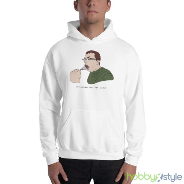 See what that tastes like shirt - 18500 Unisex Heavy Blend Hooded Sweatshirt