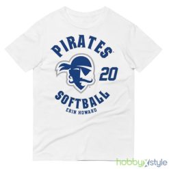 Seton Hall Pirates Erin Howard 2023 NCAA Softball shirt - 980 Lightweight Fashion Short Sleeve T-Shirt