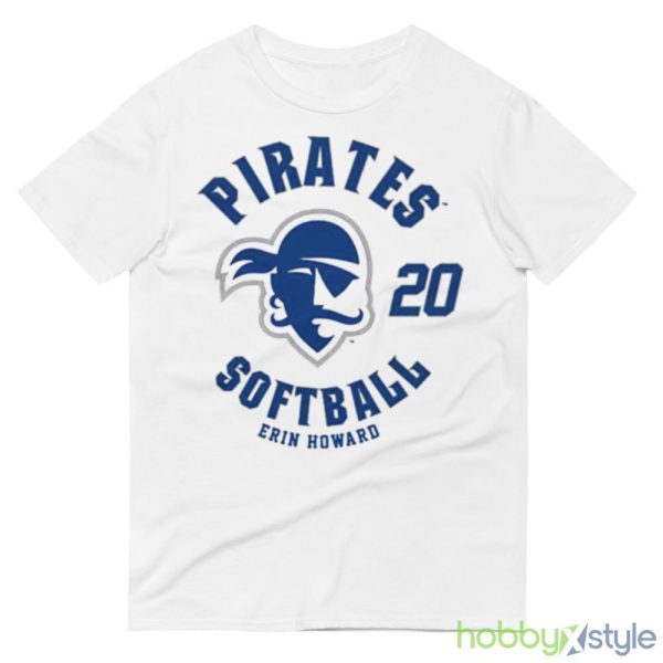 Seton Hall Pirates Erin Howard 2023 NCAA Softball shirt - 980 Lightweight Fashion Short Sleeve T-Shirt