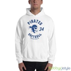 Seton Hall Pirates Madison Walsh 2023 NCAA Softball shirt - 18500 Unisex Heavy Blend Hooded Sweatshirt