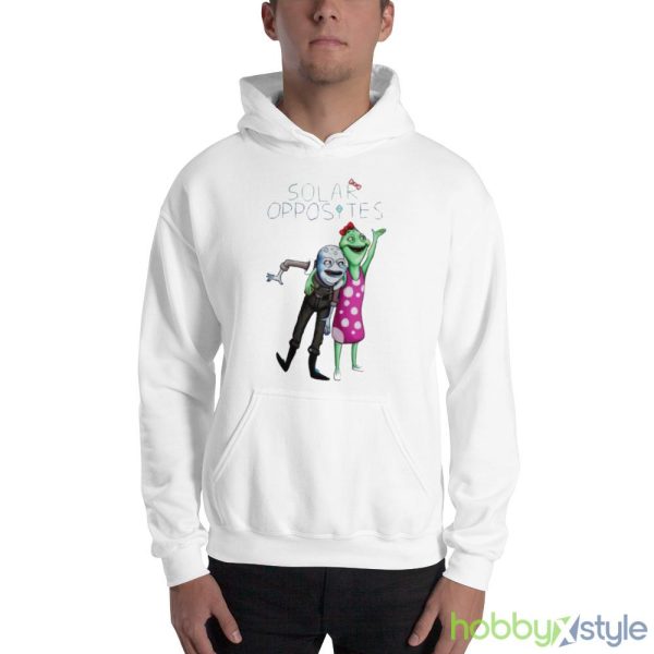 Solar Opposites Fanart Funny Shirt - 18500 Unisex Heavy Blend Hooded Sweatshirt