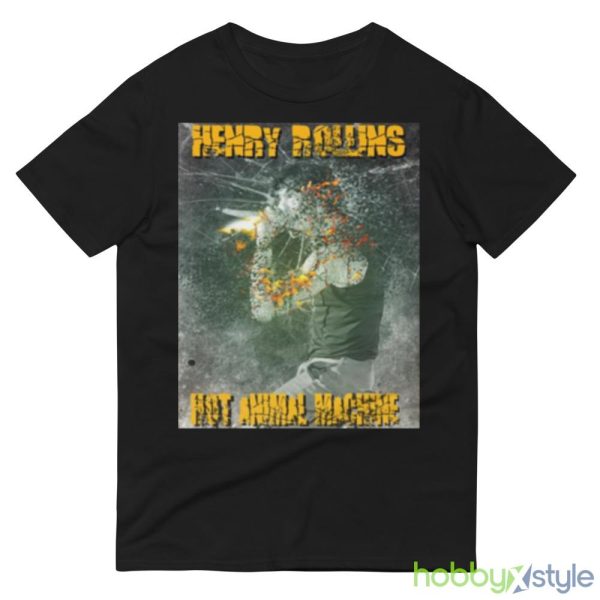 Song Cover Art Henry Rollins shirt - 980 Lightweight Fashion Short Sleeve T-Shirt