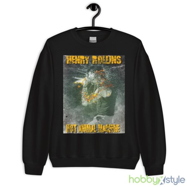 Song Cover Art Henry Rollins shirt - 18000 Unisex Heavy Blend Crewneck Sweatshirt
