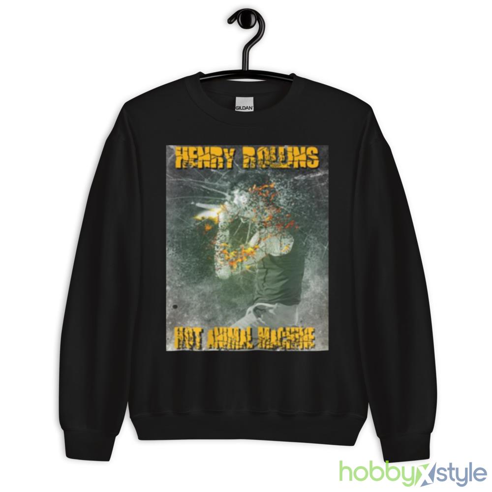 Song Cover Art Henry Rollins shirt - 18000 Unisex Heavy Blend Crewneck Sweatshirt